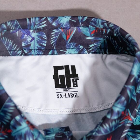 Greater Half MP Cinco De Mayo Performance Stretch Golf Polo Shirt Men's 2XL - Picture 4 of 6